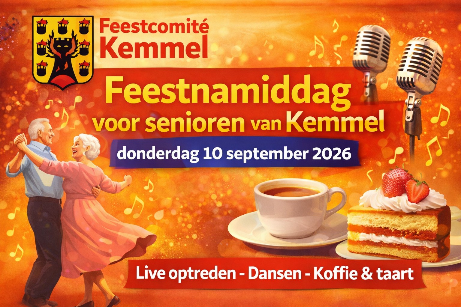 Feestnamiddag voor de Kemmelse senioren